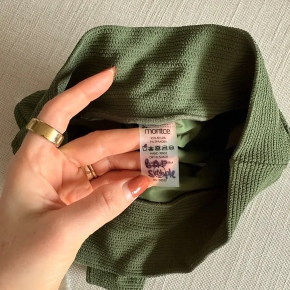 Montce Olive Green Bikini Set - Picture 2 of 6